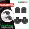 Airline Rail Plug Anchor Track end Plastic Finish For The Rail Anti-collision Round / Square Motorcycle Traile Accessories