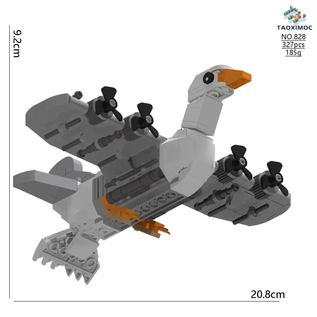 2025 Italian Brainrot Animals Tung Tung Tung Sahur Building Blocks Desk Ornament Tralalelo Tralala Bricks Toy Gift Party Favors