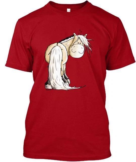 Funny Norwegian Fjord Horse S T-shirt Made in the USA Size to 5XL L