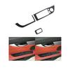 Car Styling Accessories Interior Carbon Fiber Overhead Console Wait Black Stickers Decorative Fit For BMW Z4 E89