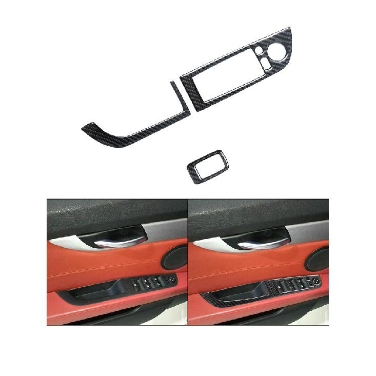 Car Styling Accessories Interior Carbon Fiber Overhead Console Wait Black Stickers Decorative Fit For BMW Z4 E89