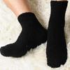 Cold Proof Men's Socks Women Anti Slip Warm Plush Middle Tube Socks Winter Cycling Mountain Climbing Thick Mid Length Hosiery