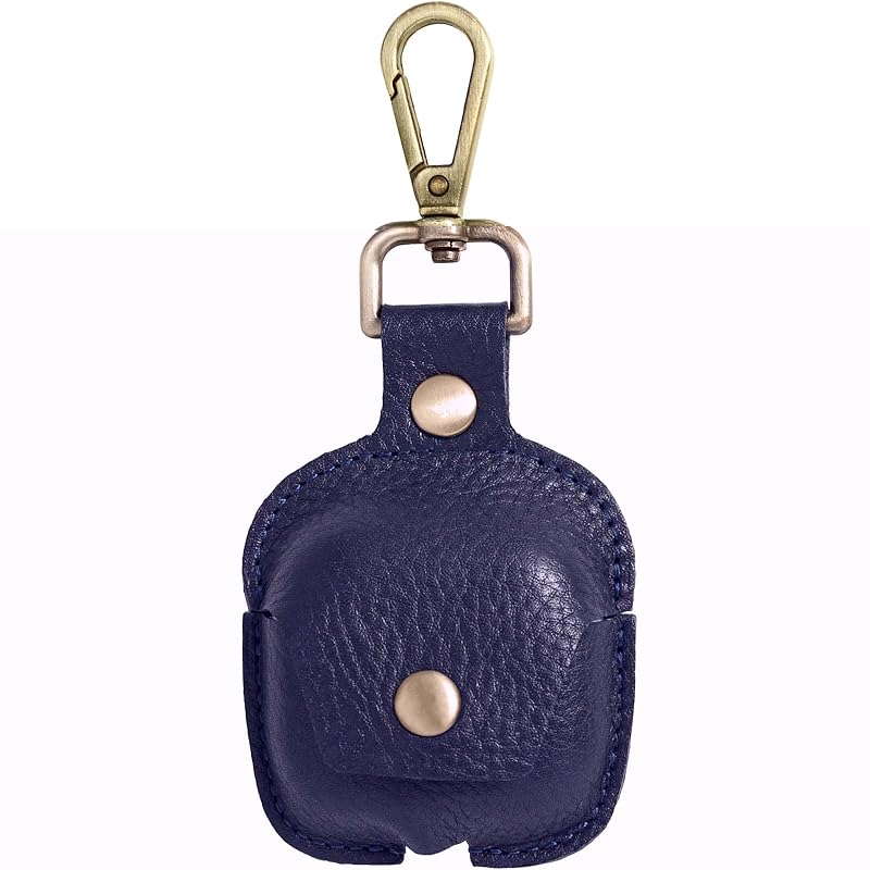 

[Dom Teporna] AirPods4 compatible case genuine leather With carabiner Airpods compatible cover 4th generation Wireless charging possible Can be