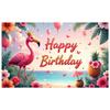 Pink Birthday Banner Gold Crown Birthday Celebration Background Birthday Event Display Pineapple Decor