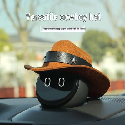 Décoration de chapeau de cowboy western personnalisé fait main pour robot NIO Nomies8ec6