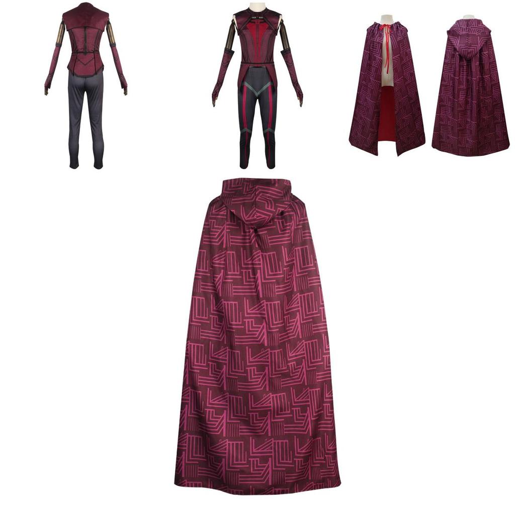 Halloween Just Got Better With The Wanda Vision Scarlet Witch Cosplay Costume Set