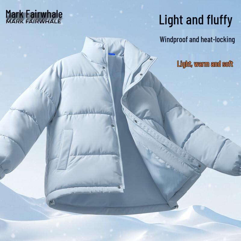 

Mark Huafei Men s Stand Collar Winter Padded Jacket 2XL
