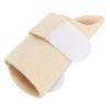 Finger Brace Sleeve Built in Aluminum Strip Adjustable Finger Protection Thumb Splint Brace with Hook and Loop M