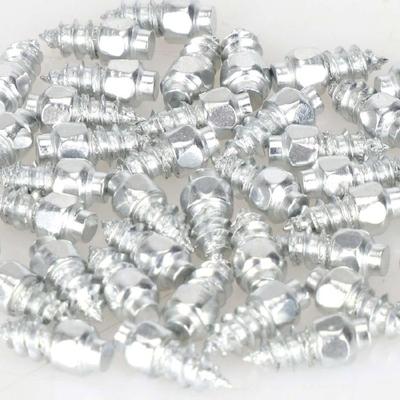 50Pcs Bike Boot Spikes Antislip Tires Screws Tires Studs Tyre Ice Screws Antiskid Studs Tire Snow Spikes Tire Studs