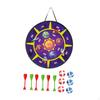 28.74 Inch Dartboard for Kids Birthday Gifts with Sticky Balls Age 5-12 Year Old Yard Throwing