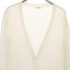 Rene made in Japan Long sleeve long knit cardigan 38 off white Women Used