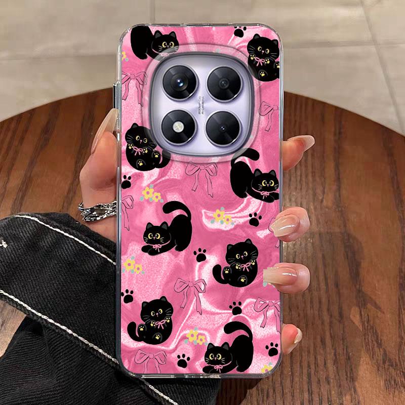 Case For Redmi Note 14 13 15 Pro 5G 13 13C 14C 15C A3 A5 Phone Cover Summer Vibes Funny Snow Mountain Bumper Protective Silicone