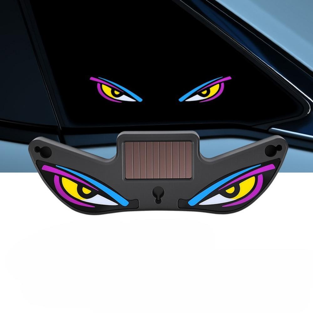 Wireless Solar Demon Eye Light Solar Powered Vehicle Signal Lights  Car Interior