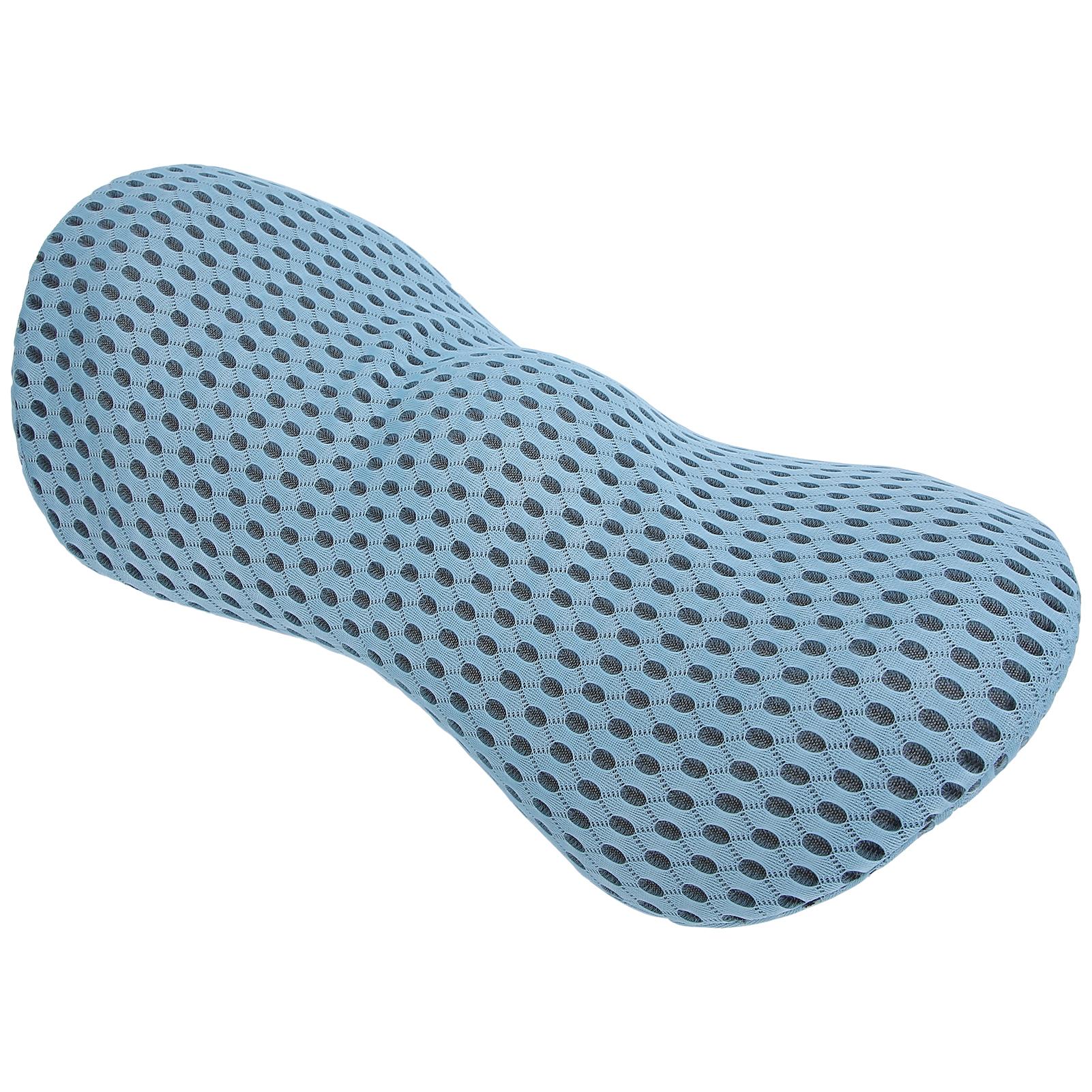 

Многофункциональная поясничная подушка для дома, офиса, автомобиля, портативная дышащая подушка для поддержки талии(синий ) синий