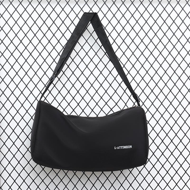 Custom Large-Capacity Travel & Commuter Crossbody Bag - Unisex Fitness & Sports Bag