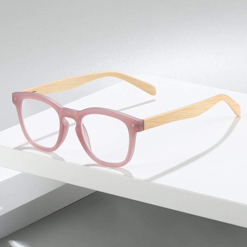 Men Women Wooden Legs Reading Glasses Blue Light Blocking Presbyopia Eyeglasses Luxury Ultra Light Far Sight Eyewear Diopter
