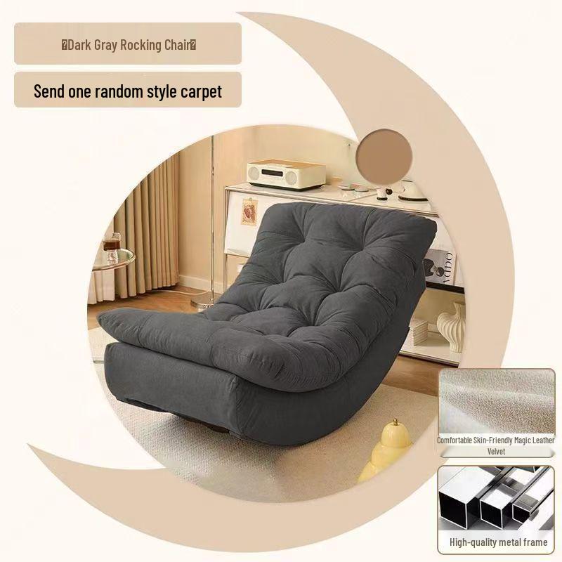 Comfort Rocking Recliner: Living Room, Bedroom, Balcony Single Sofa for One