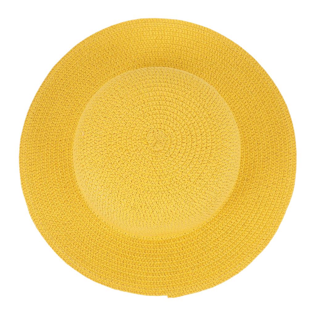 Straw Hat Wide Brim Sun Blocking Lightweight Woven Sun Hat for Fishing Beach Hiking Party Cosplay