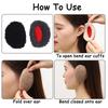 Thick Adults and Kids Warm Fleece Winter Ear Cover Ear Warmers Earmuffs Bandless Ear Muffs