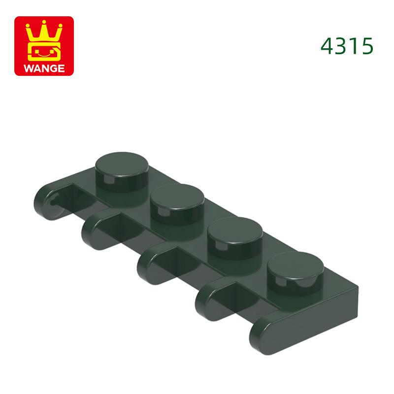 Non-Toxic 135Pcs/Lot 4315 1X4 Hinge Building Blocks Moc Vehicle Roof Accessories Compatible With Brick Children Toys Gift Box