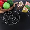 Heat Resistant Stackable Stainless Steel Steaming Tray Egg Steamer Rack Trivet Stand Holder