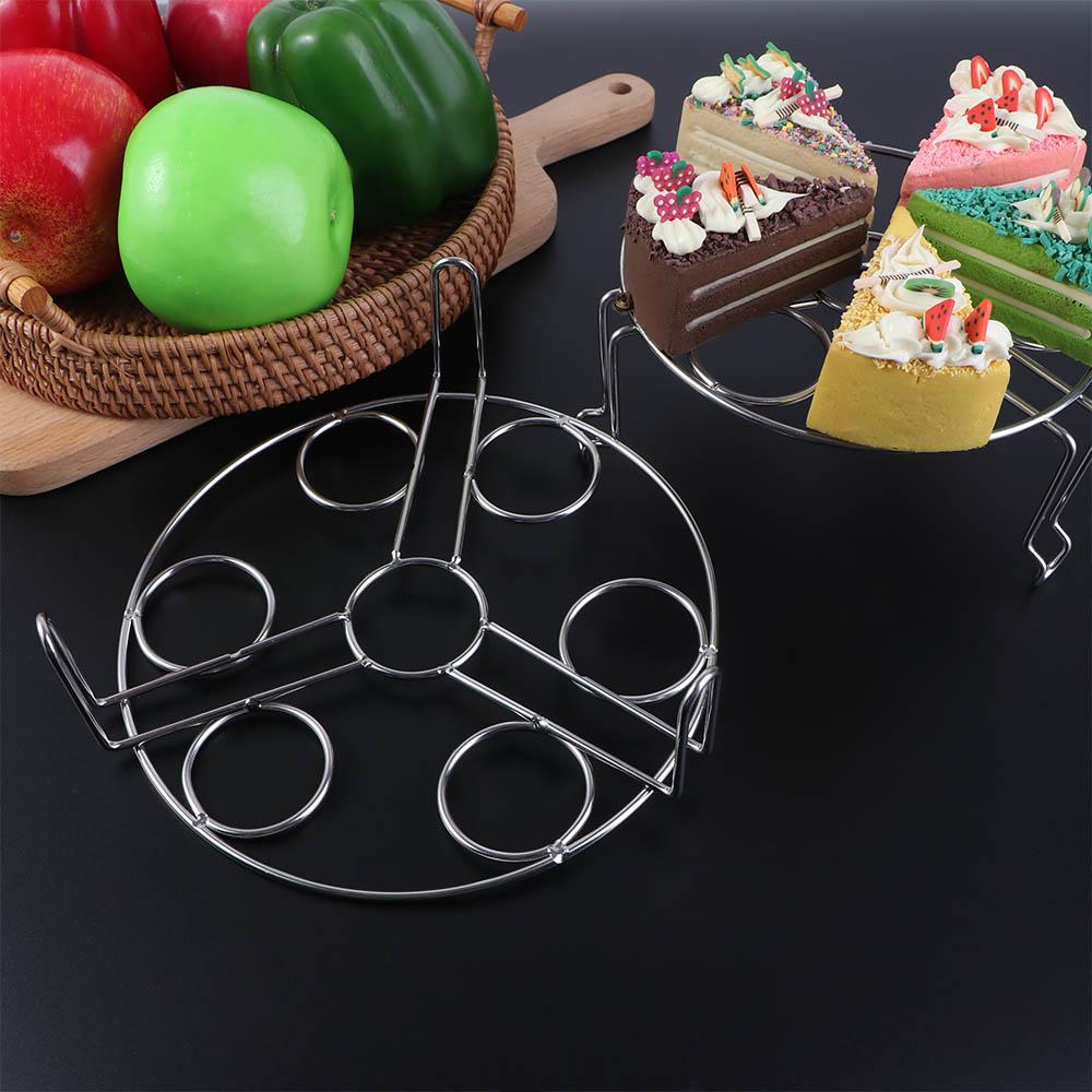 Heat Resistant Stackable Stainless Steel Steaming Tray Egg Steamer Rack Trivet Stand Holder
