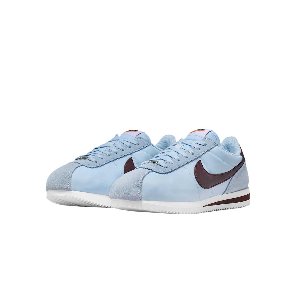 Nike Cortez Celestine Blue/White/Burgundy Crush Women Sneakers DZ2795-405