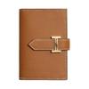 Bearn Madame Calfskin Wallet Mini Women's 37 Gold Brown H084818CC37
