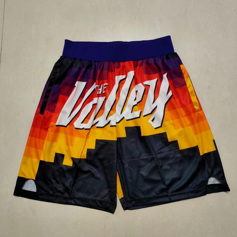 Mens Womens Basketball Shorts With Pocket NBA Team Inspired Sportswear Running Gym Training