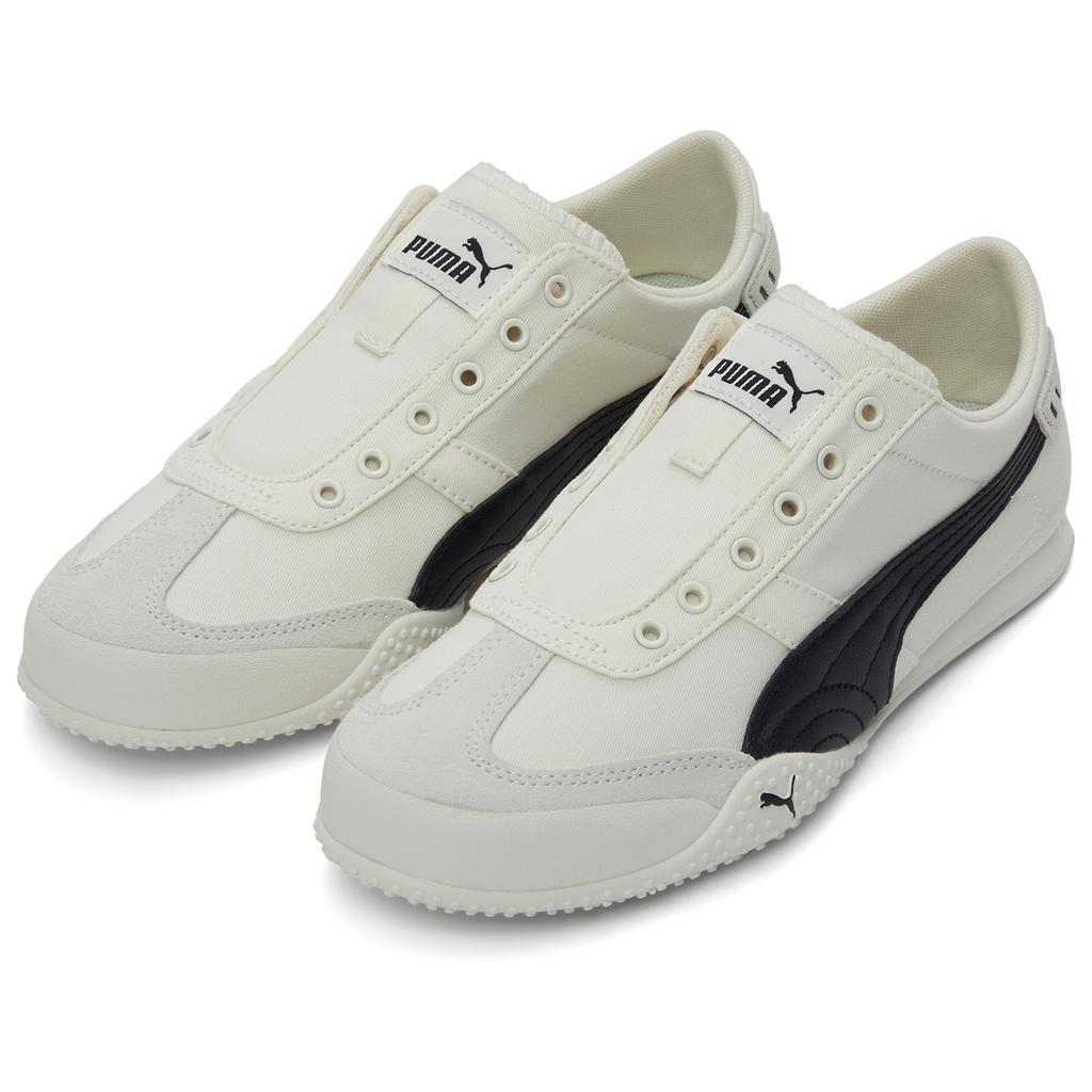 PUMA Bella UT Abrasion Resistant Lightweight Wear resistant And Lightweight Low top Casual Shoes Unisex White Black 402981-04