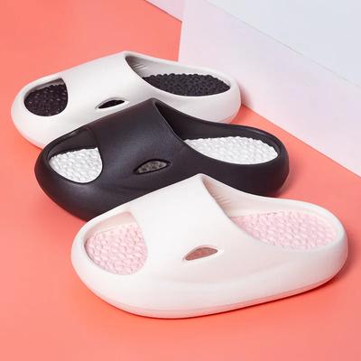 Platform Slippers for Couple Summer Shoes 2024 New Home Massage Slipper Ladies Comfort Beach Slides Sandals Open Toe Flip Flops