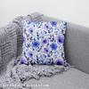 Royal Samt Stoff Polyester Zum Nähen - Motiv Blumen - Rdx2489