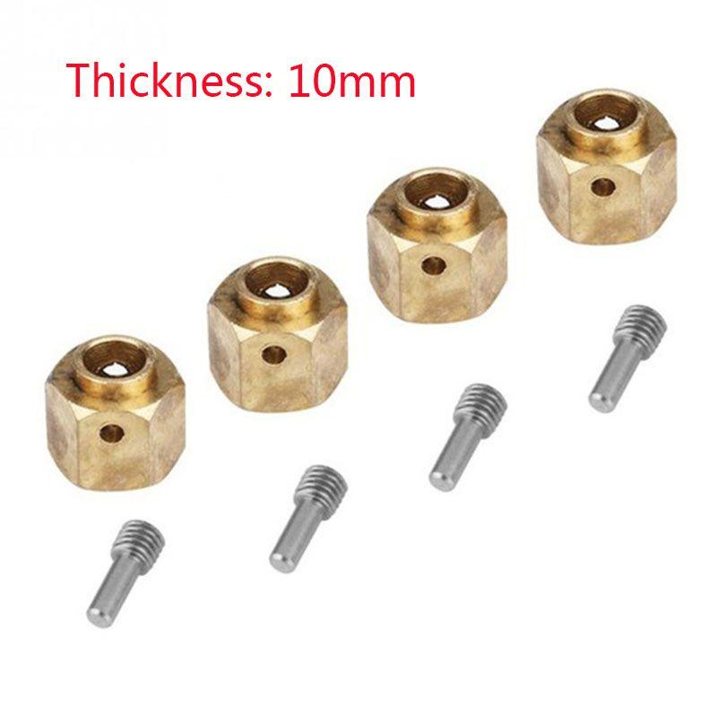 

Heavy Brass Widening Hex Hubs For 1/10 Rc Crawler Traxxas Trx-4 With Superior Quality 10mm