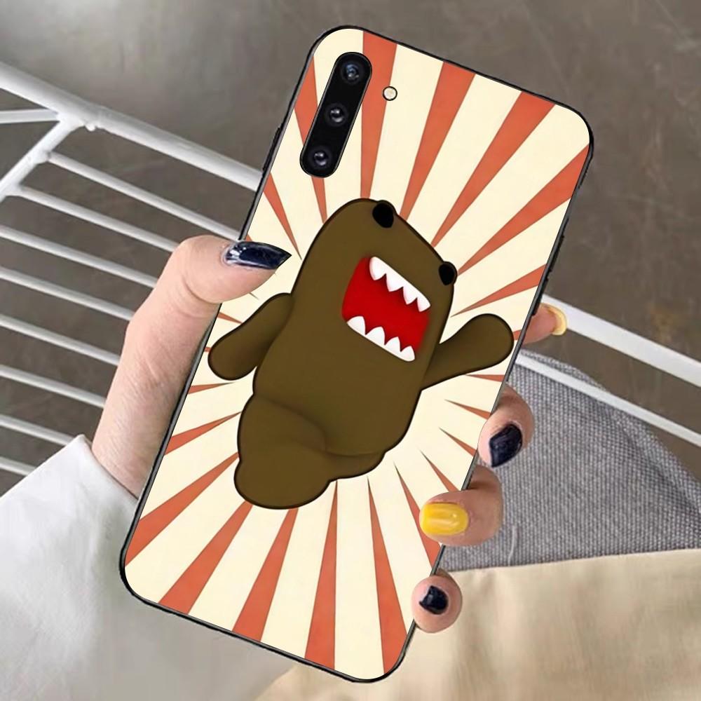 Cute Domo-kun Phone Case For Samsung Note 8 9 10 20 pro plus lite M 10 11 20 30 21 31 51 A 21 22 42 02 03