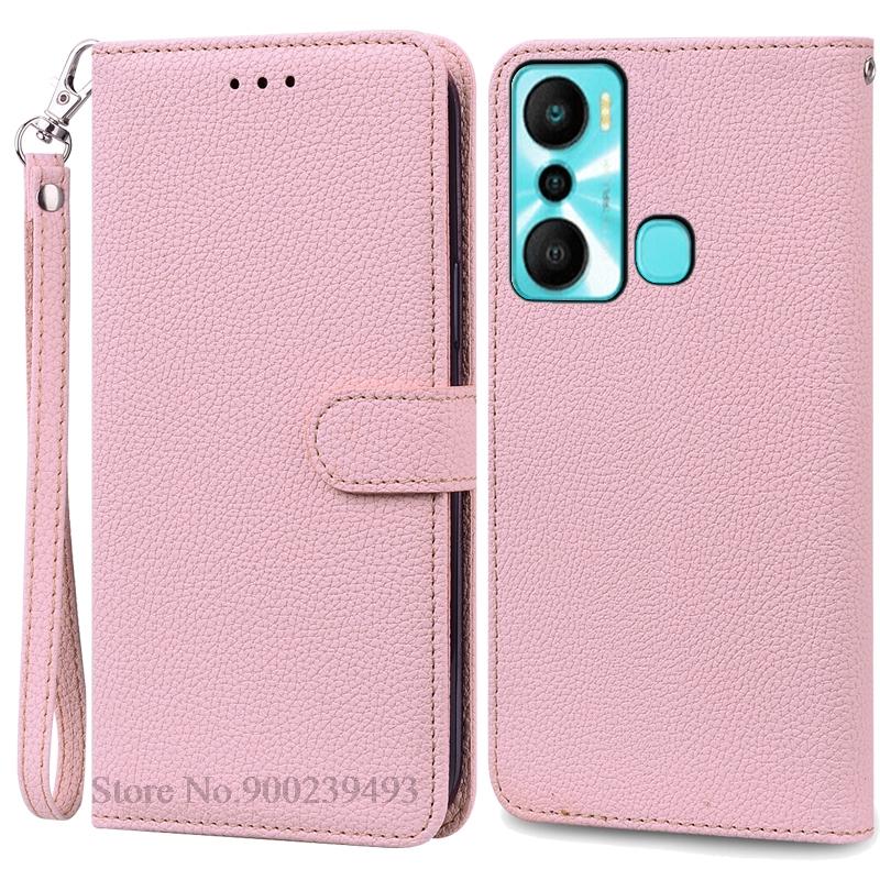Hot 20i Case For Infinix Hot 20i Case Wallet Leather Flip Cover For Infinix Hot 20i Case X665C X665E Phone Cover Coque Fundas