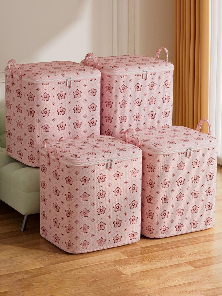 Faltbare Aufbewahrungstasche Kleideraufbewahrungstasche Schrank Staubdicht Schrank Organizer Organizer mit Griff Steppdecke Decke Kissen Aufbewahrung