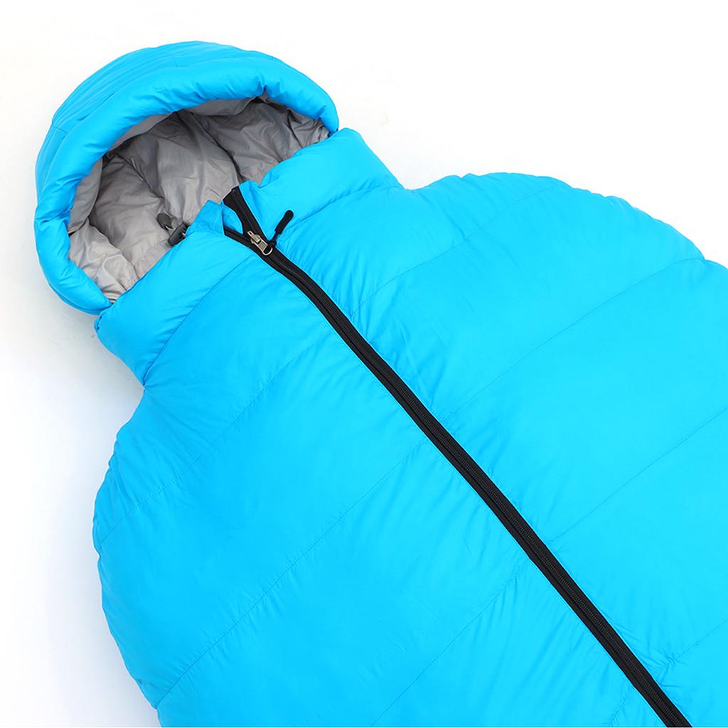 Down Sleeping Bags for Adults with High Collar Design for Adults 60percent  Duck Down 0 degrees C Winter Sleeping Bags