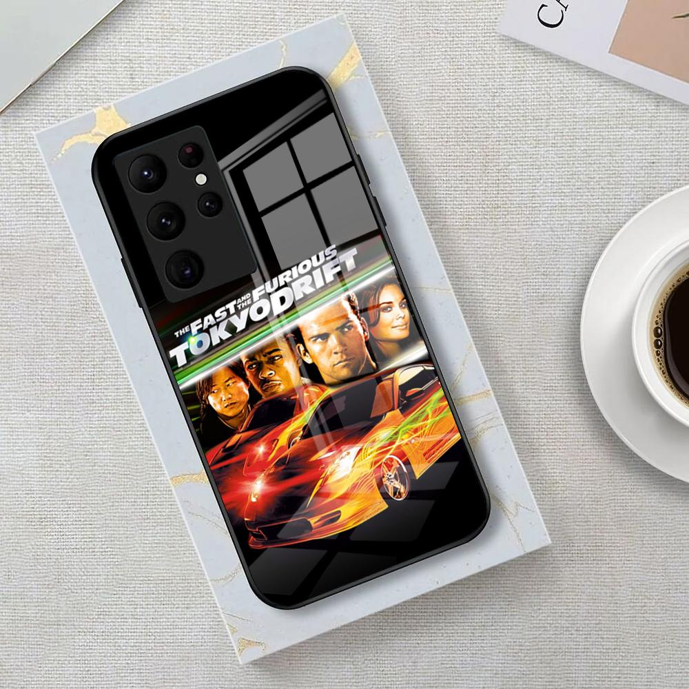Etui na telefon F-Fast And F-Furious do Samsung S25 Edge Ultra 23 22 21 20 Ultra Plus S24 Fe A54 53 25 Szklana Osłona