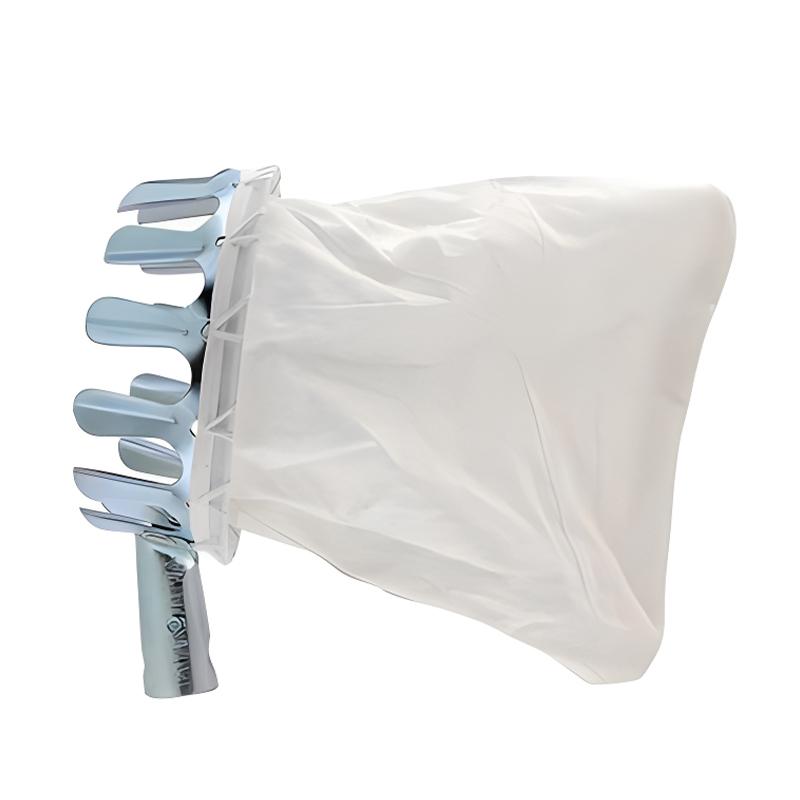 Metal Fruit Picker Agricultural Bayberry Jujube Fruit Picking Tool Garden Orchard Apple Peach High Tree Catcher Collection Pouch