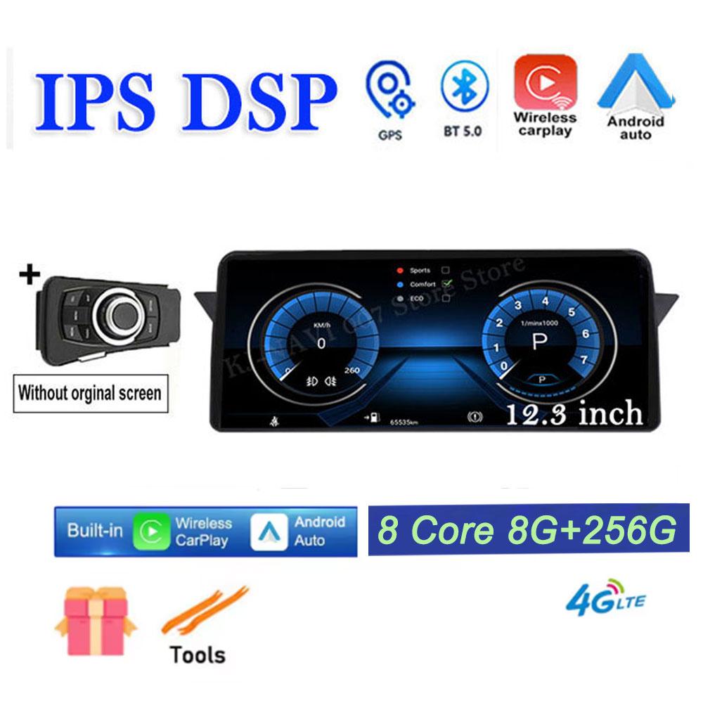 For BMW X1 E84 2009 - 2015 12.3 Inch iDrive / CIC System Android 14 IPS Car Radio Stereo Video Player Multimedia GPS Navigation
