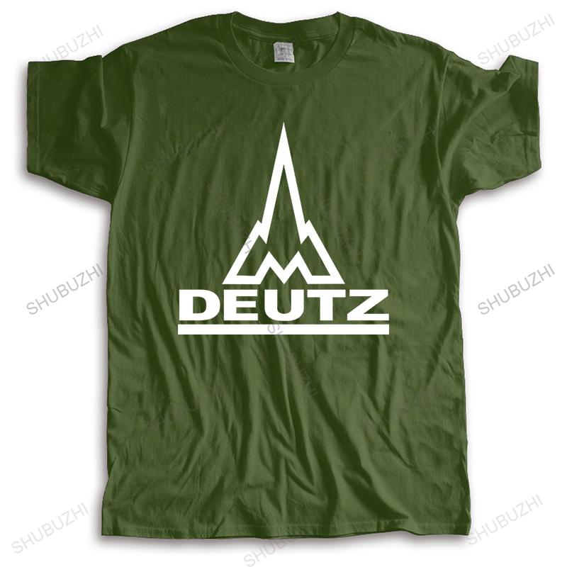 Fashion brand t shirt mens loose new arrived men tshirt summer DEUTZ Shubuzhi High Quality Cotton Tshirt Drop Shipping
