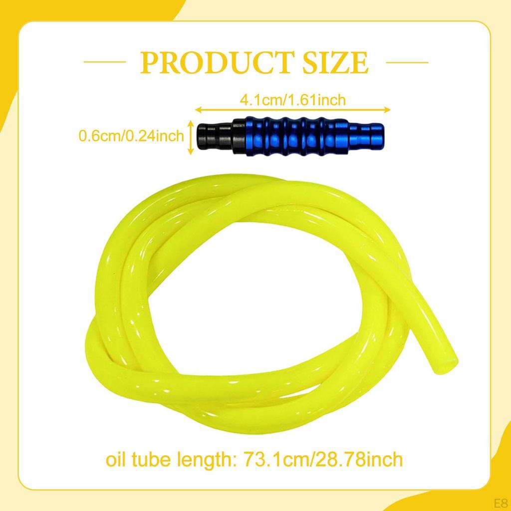 Motorcycle Oil Tank Valve Hose Modification Easy To Use Riding Install Maintenance Outdoor