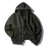 Alvinclo Ma-1 Hooded Flight Jumper Azh898 (3 Colo)