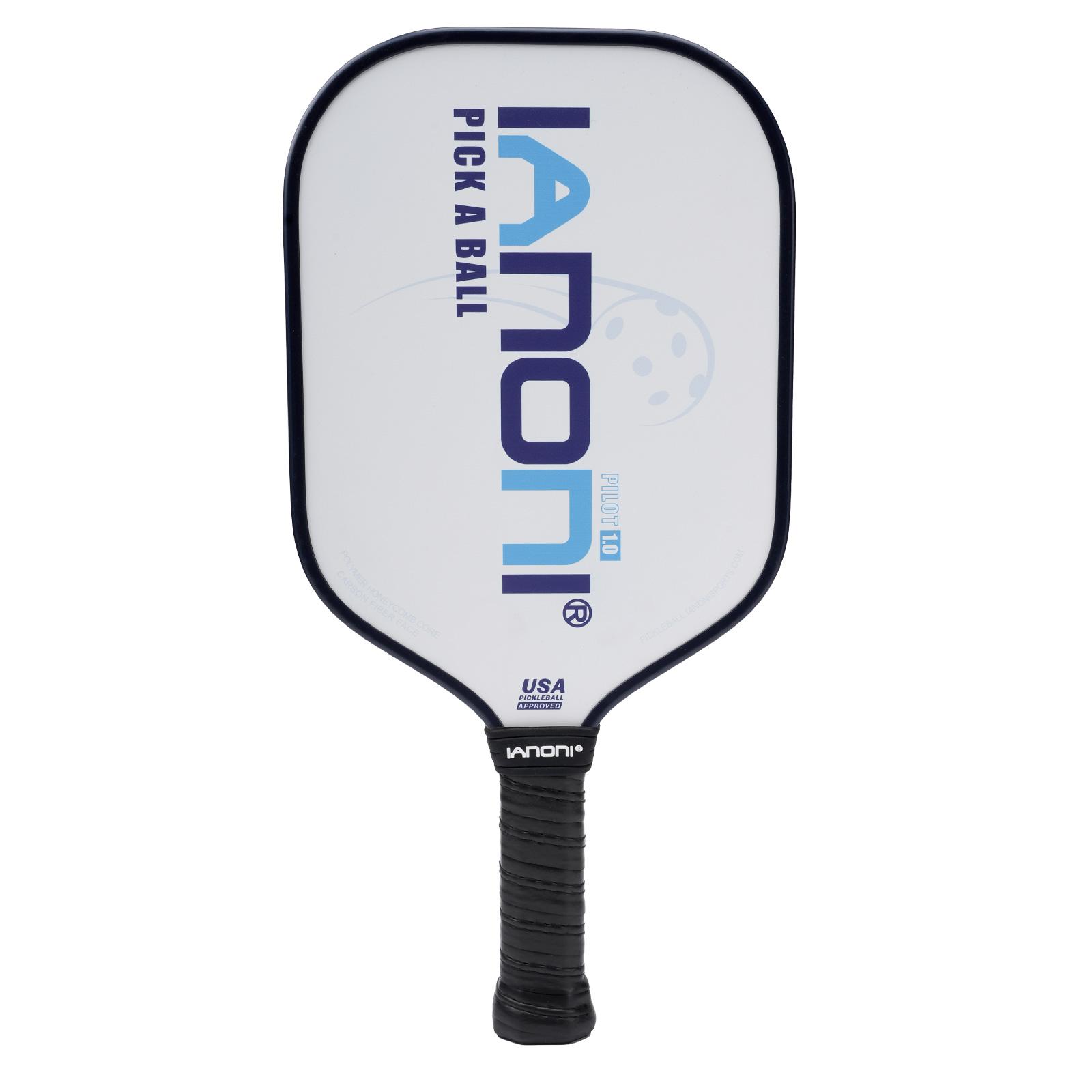 IANONI SPORTS Experience Higher Quality with a Thermoformed Pickleball Paddle Built for Durability синий