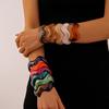 Acrylic Smudge Irregular Geometric Opening Bracelet Vintage Bracelet