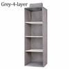 Closet Container Drawer Cotton Wardrobe Storage Bags Hanging Storage Pouch Clothes Organizer