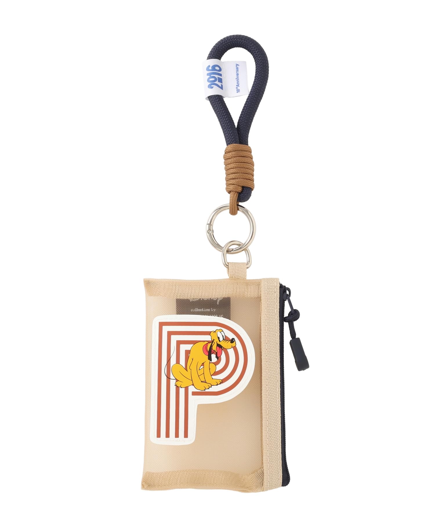 Pouch Charm Yellow F Mickey&FriendsMini