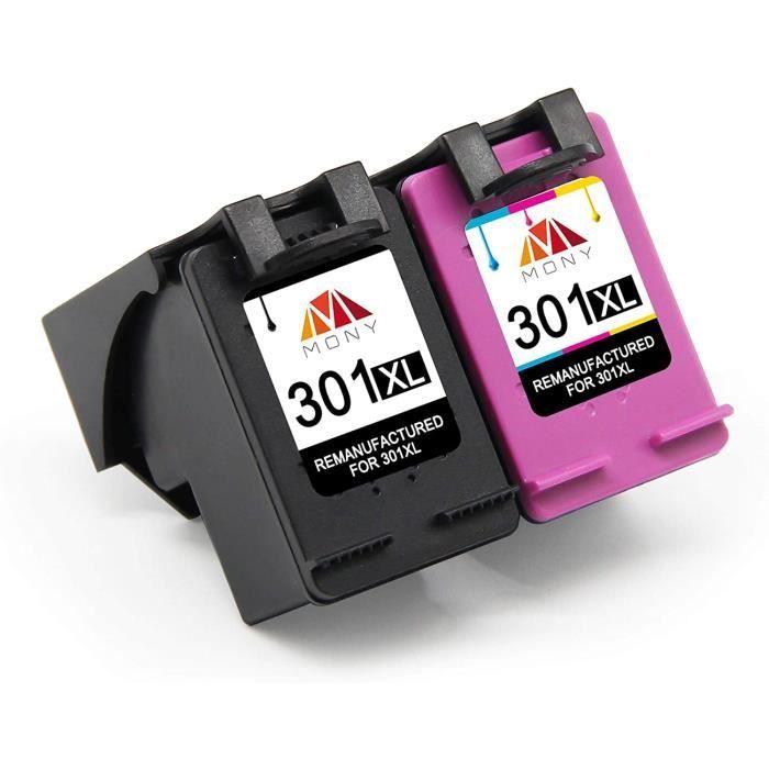 CARTOUCHE IMPRIMANTE Mony Remanufacturéd Cartouches d'Encre Remplacement pour HP 301 XL 301XL Compatible avec HP Envy 450292