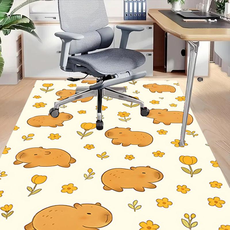 1PC Potato Flowers Extra Large Non-Slip Floor carpet, Office, family, bedroom, Studio - Large Area Rug Indoor Rugs, Vibrant Colors-W237