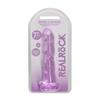 RealRock - Ribbed Suction Cup Dildo 17 Cm